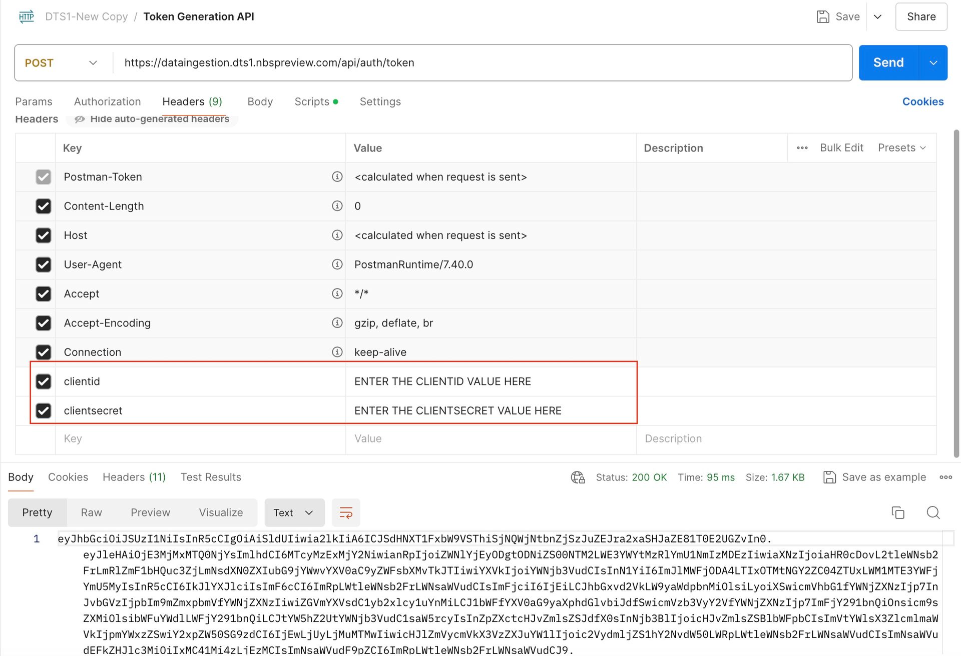 data-ingestion-token-generation