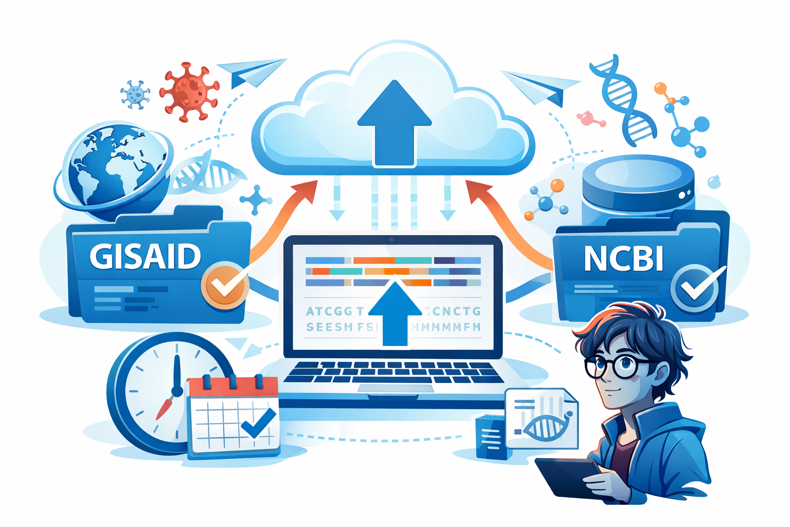 Submit to public repositories